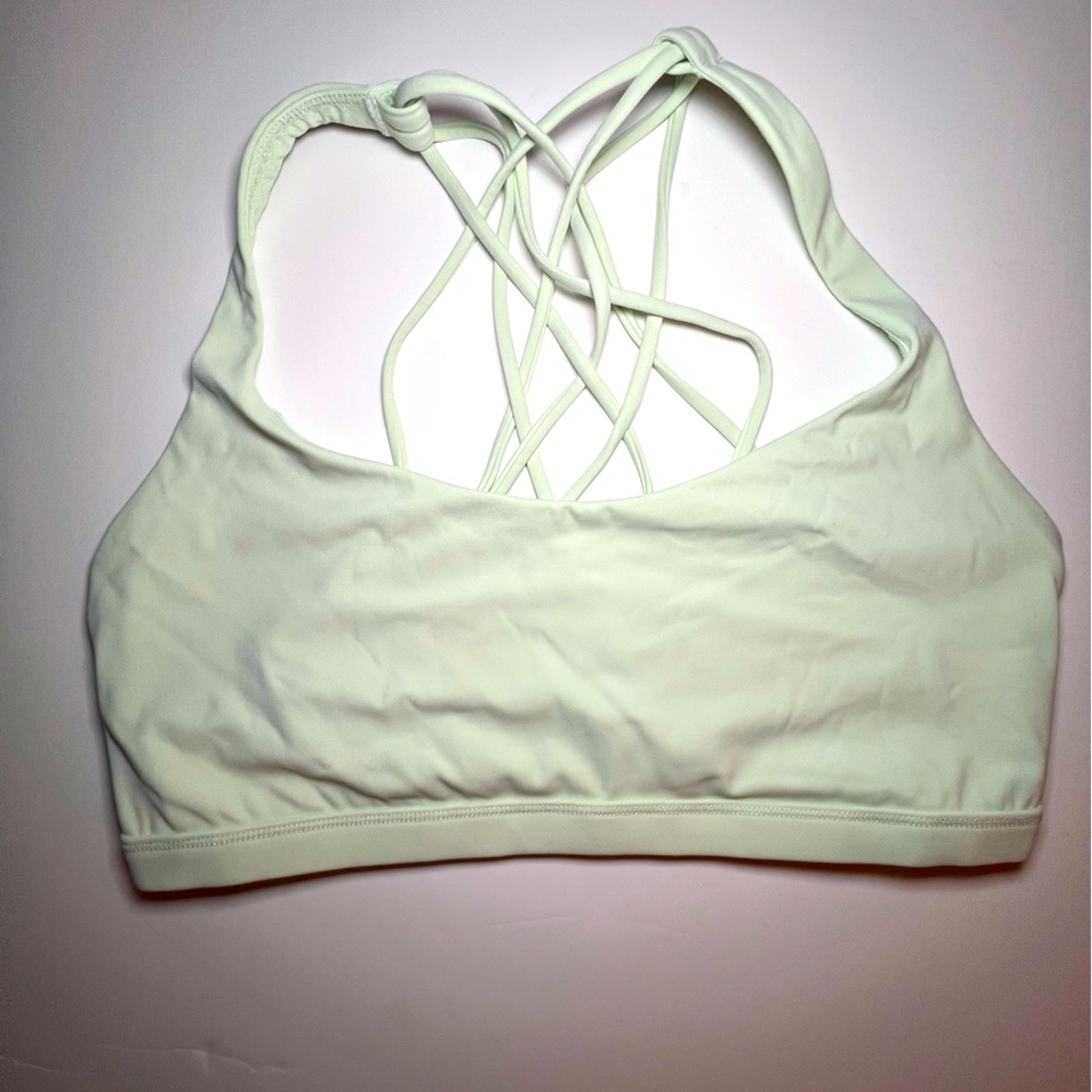 Running Girl Strappy Sports Bra